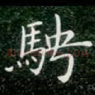 骋