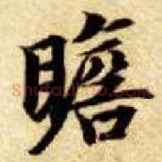 瞻