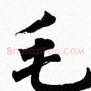 毛