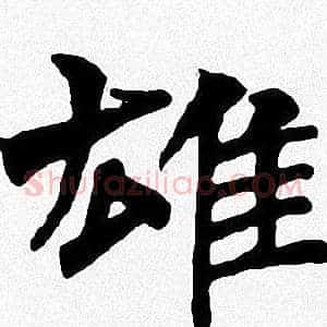 雄