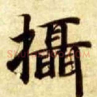 摄