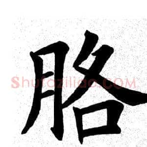 胳