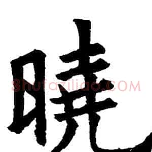 晓