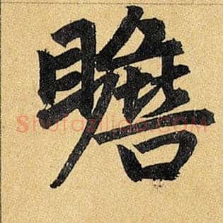 瞻