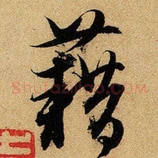 藉