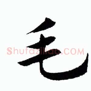 毛