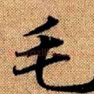 毛