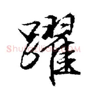 跃