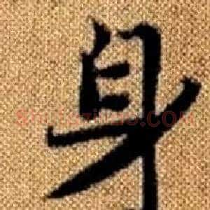 身