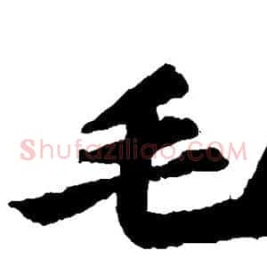 毛