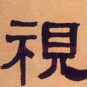 視