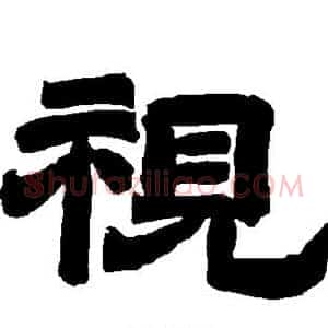 视