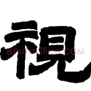 視