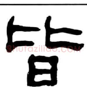 皆