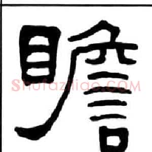 瞻