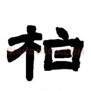 柏