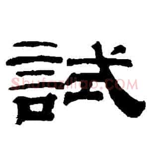 試