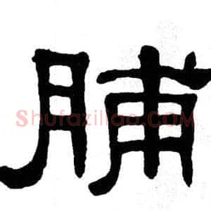脯