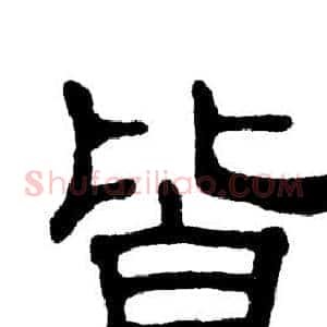 皆