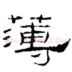 薄