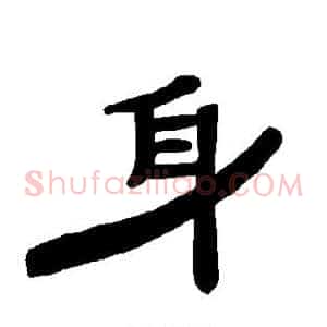 身