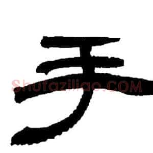 手