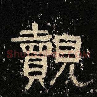 觌