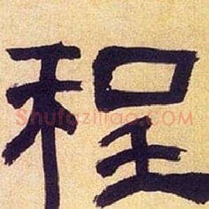 程