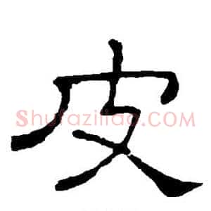 皮