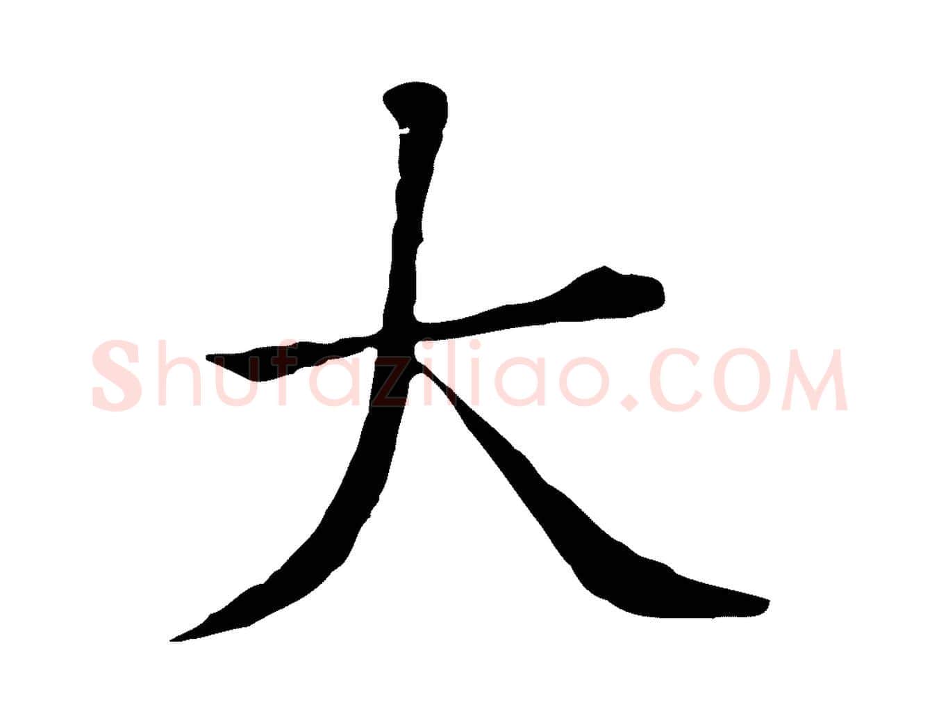 大毛笔行书写法,摘自明代董其昌洛神赋十三行补