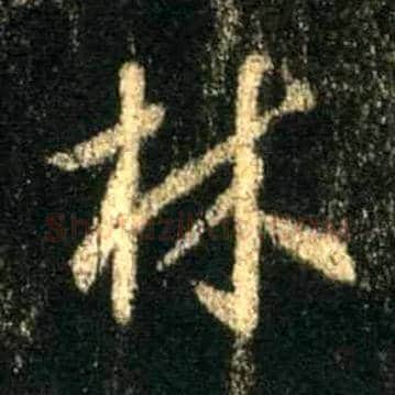林毛笔行书写法,摘自唐怀仁集王羲之圣教序