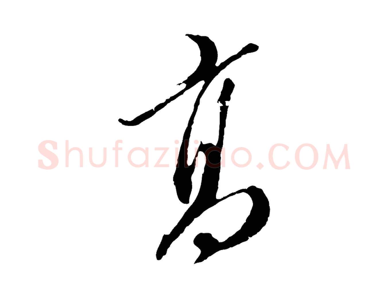 高毛笔行楷写法,摘自明代王孟端复叔训帖