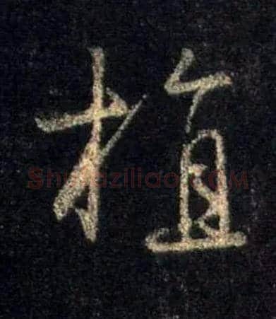 植毛笔行书写法,摘自唐怀仁集王羲之圣教序