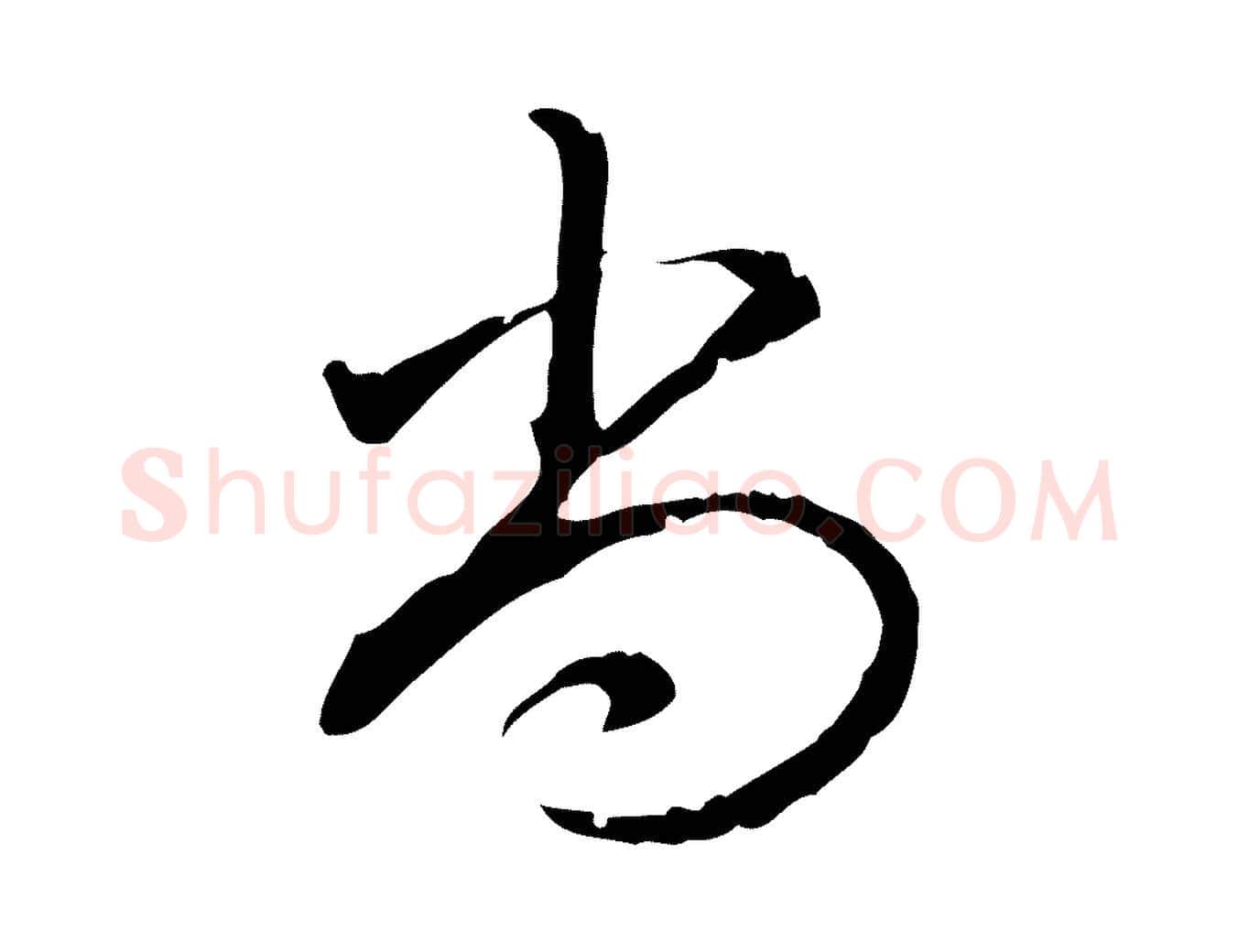 尚毛笔行书写法,摘自清代高宗三希堂法帖