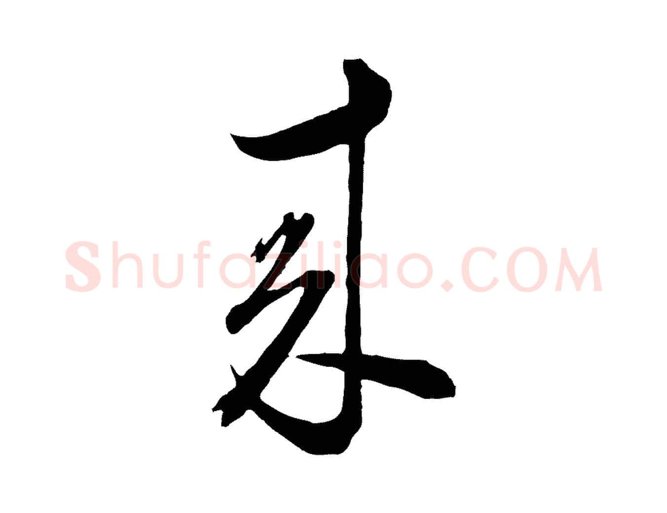 來毛笔行书写法,摘自明代董其昌临淳化五帖