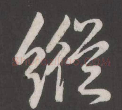 縱字弘历(乾隆)毛笔行书书法写法,摘自临董其昌仿柳公权书兰亭诗