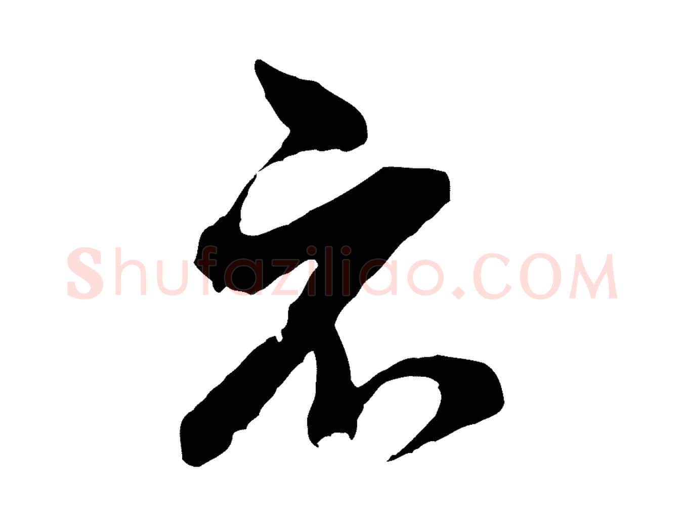 示毛笔行书写法,摘自明代董其昌临淳化五帖