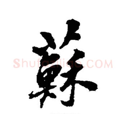 苏字翁方纲毛笔行书书法写法,摘自翁方纲毛笔行书书法作品