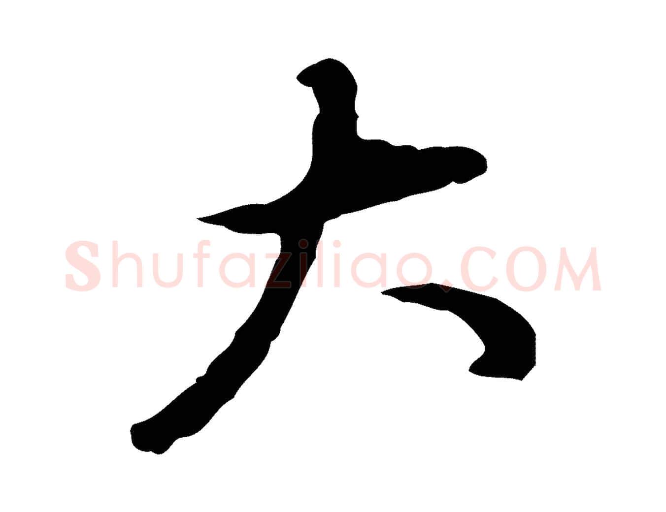 大毛笔行书写法,摘自明代董其昌跋伯远帖