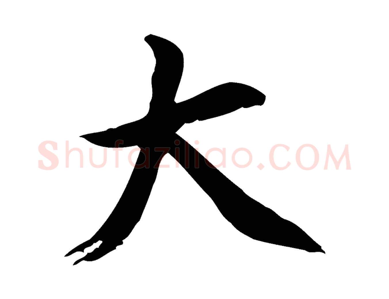 大毛笔行书写法,摘自明代董其昌跋伯远帖