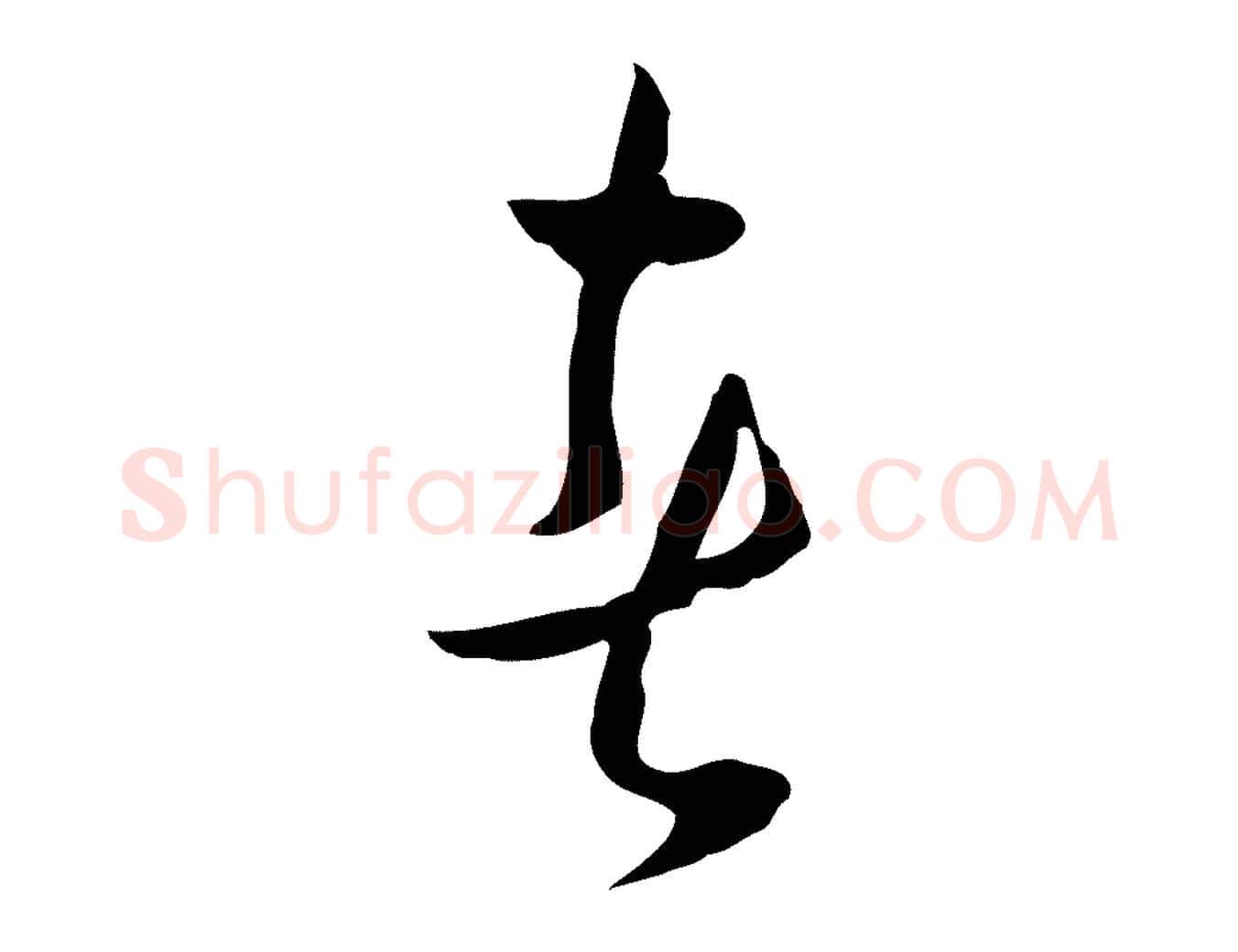 者毛笔行楷写法,摘自明代王稚登跋自书诗帖