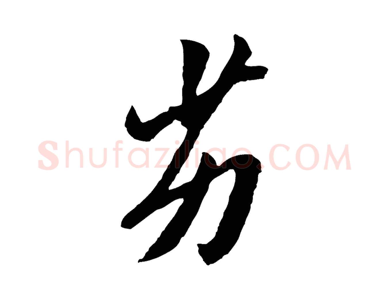 劣毛笔行楷写法,摘自明代王肯堂跋伯远帖