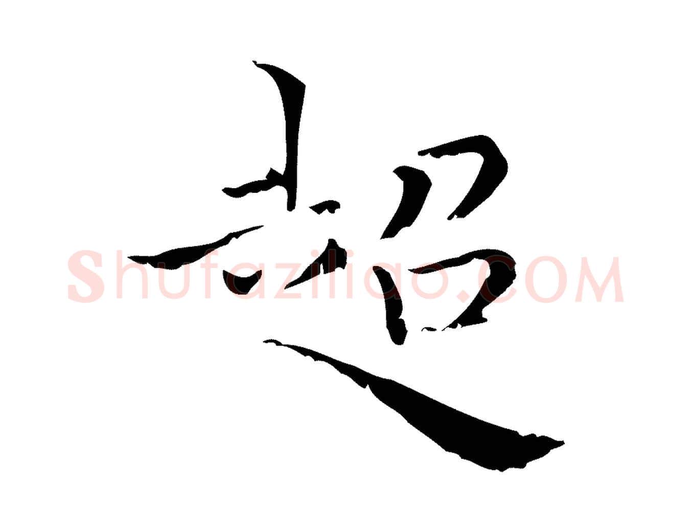 超毛笔行楷写法,摘自明代陆行直跋荐季直表