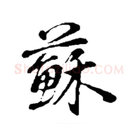 苏字董其昌毛笔行书书法写法,摘自董其昌毛笔行书书法作品