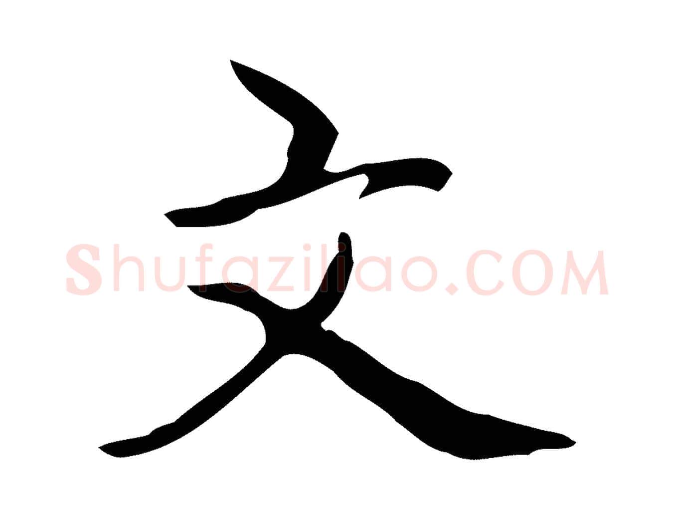 文毛笔行书写法,摘自清代高宗跋临锺繇千字文
