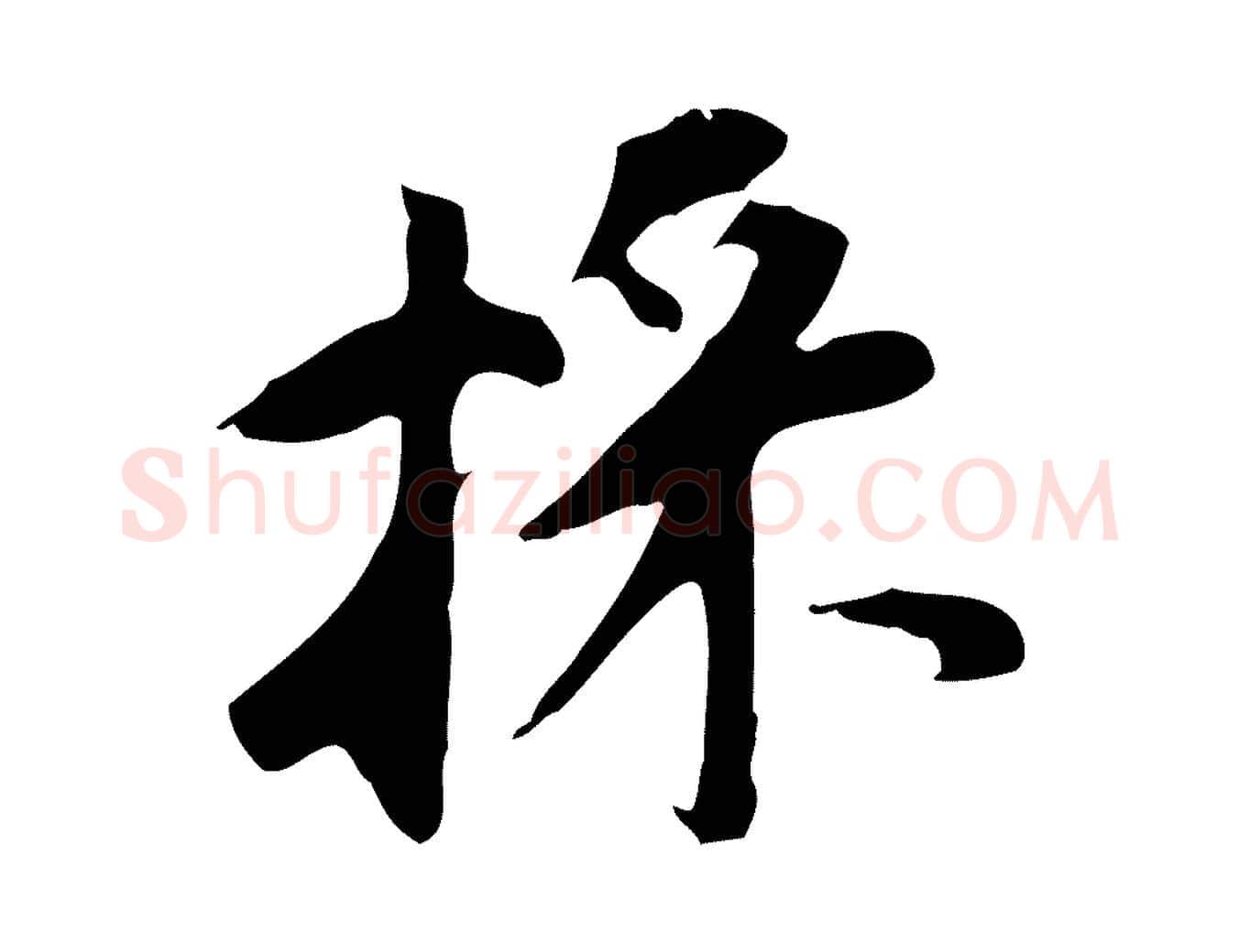採毛笔行书写法,摘自明代董其昌跋孝经