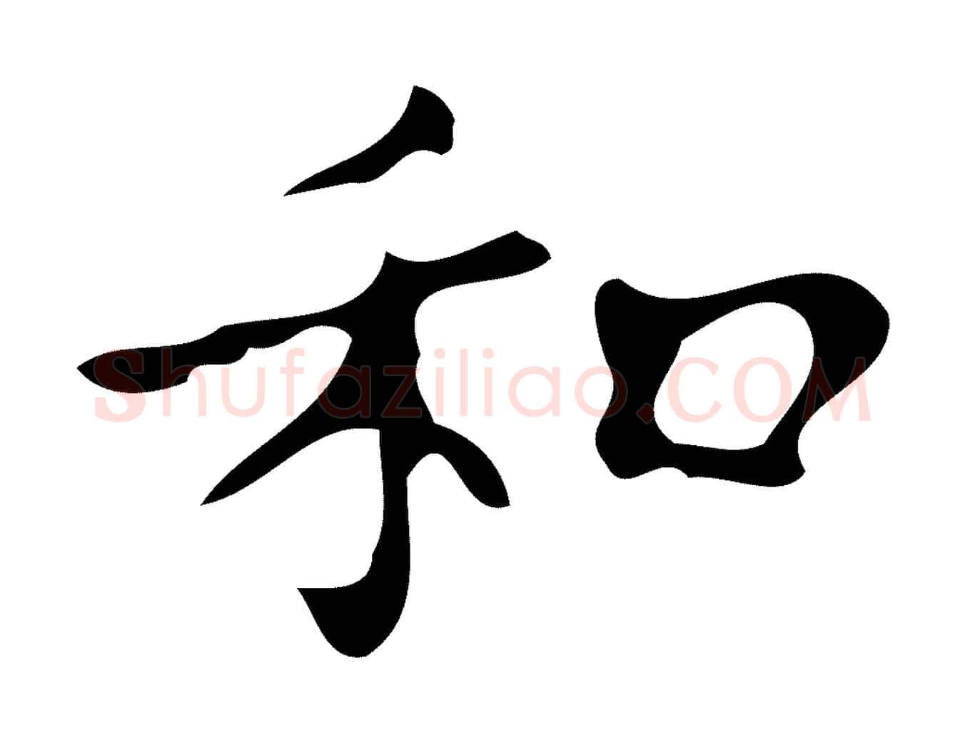 和毛笔行楷写法,摘自明代徐守和保母帖释文