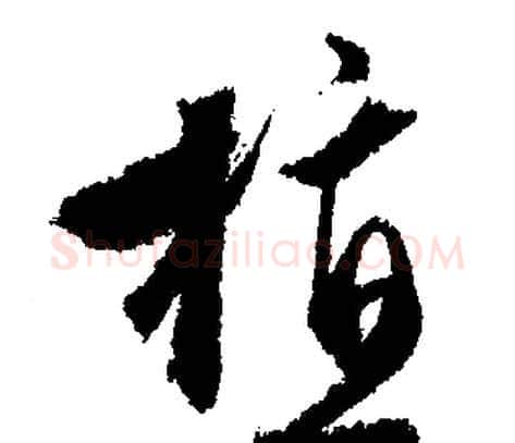 植字文征明毛笔行书写法,摘自文征明毛笔行书作品