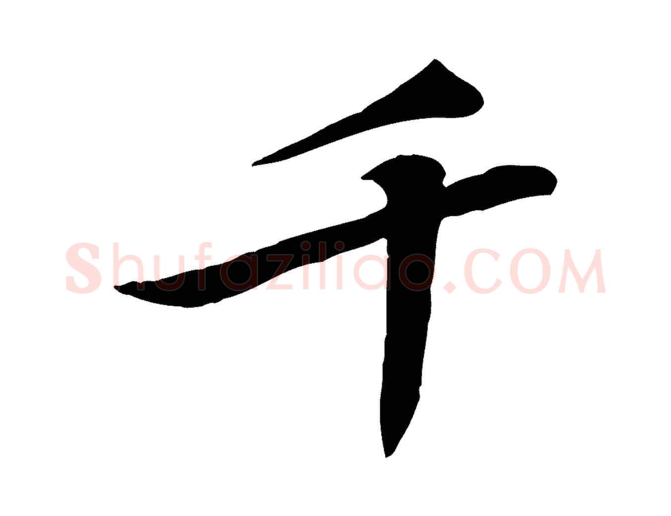 千毛笔行楷写法,摘自宋代黄山谷送刘季展诗