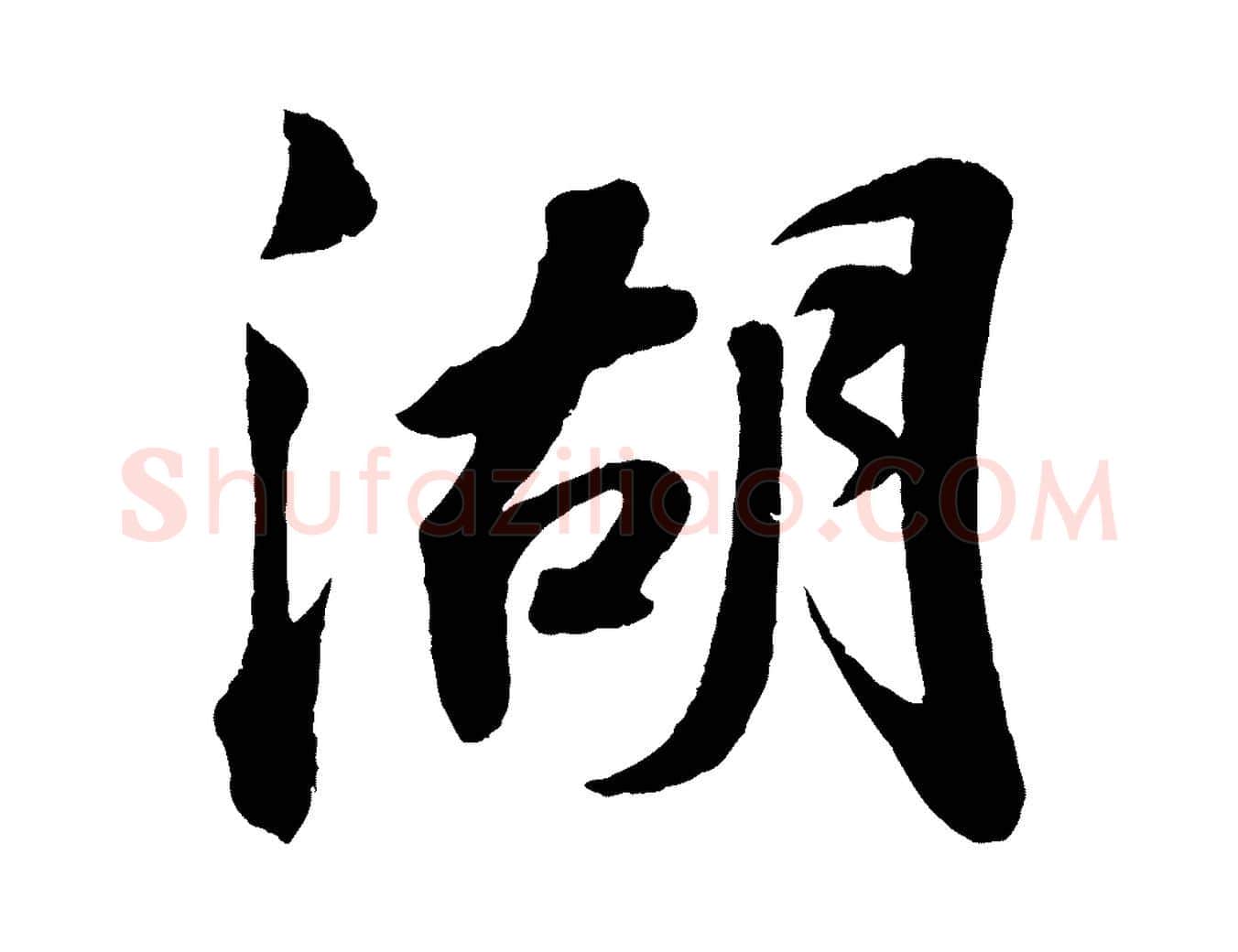 湖毛笔行书写法,摘自宋代苏轼次韵王晋卿送梅花一首